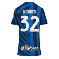 Fotbalové Dres Inter Milan Federico Dimarco #32 Dámské Domácí 2024-25 Krátký Rukáv